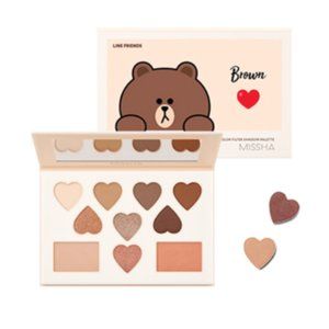 MISSHA Line Friends-Color Filter Eyeshadow(Brown)